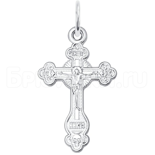 Крест из серебра 94120103