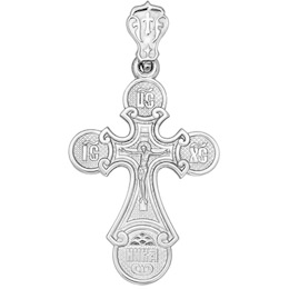 Крест из серебра 94120113
