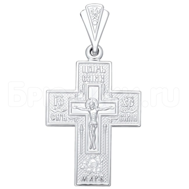 Крест из серебра 94120125