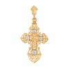 Женский крестик из золота 120189