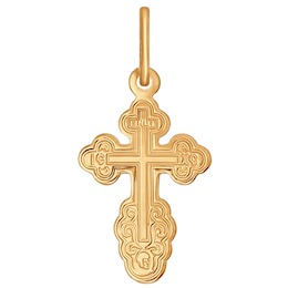 Крест из золота 121255