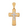 Крест из золота 121304