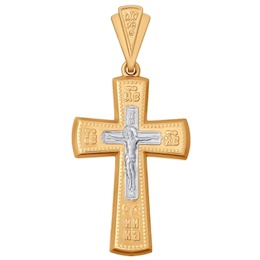 Крест из золота 121304