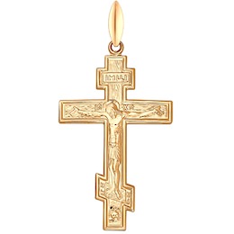 Крест из золочёного серебра 93120023
