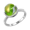 Серебряное кольцо с муранским стеклом 94011028