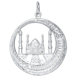 Серебряная мусульманская подвеска «Мечеть» 94030696