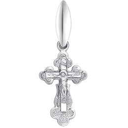 Православный крест из серебра 94120017
