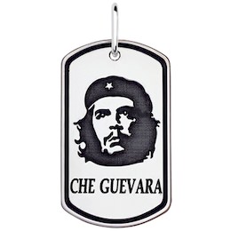 Кулон «Че Гевара» из серебра 95030113