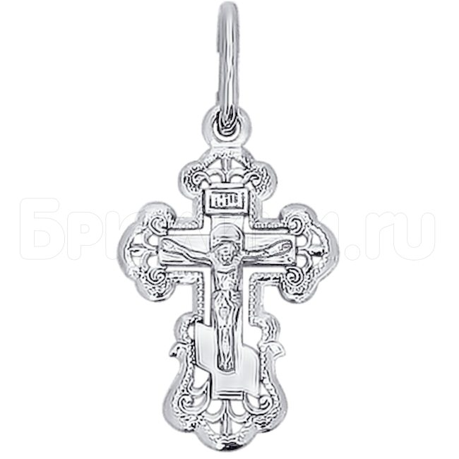 Золотой православный крестик 120092-3