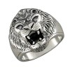 Серебряное кольцо с фианитами 95010021