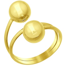 Кольцо из желтого золота 016836-2