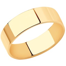 Кольцо из красного золота 110225