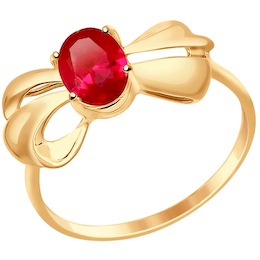 Кольцо из красного золота 37714705