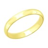 Кольцо из желтого золота 110126-2
