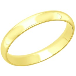 Кольцо из желтого золота 110126-2