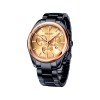 Мужские часы из золота и стали Black Edition 139.01.72.000.02.01.3
