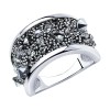Кольцо из серебра с кристаллом Swarovski 94013087