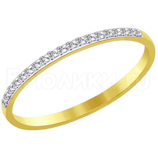 Кольцо из желтого золота 016924-2